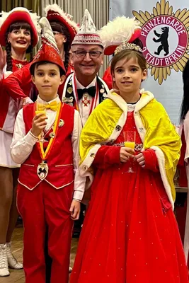 Kinderprinzenpaar Leni I und Leonard I